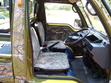 mini truck interior
