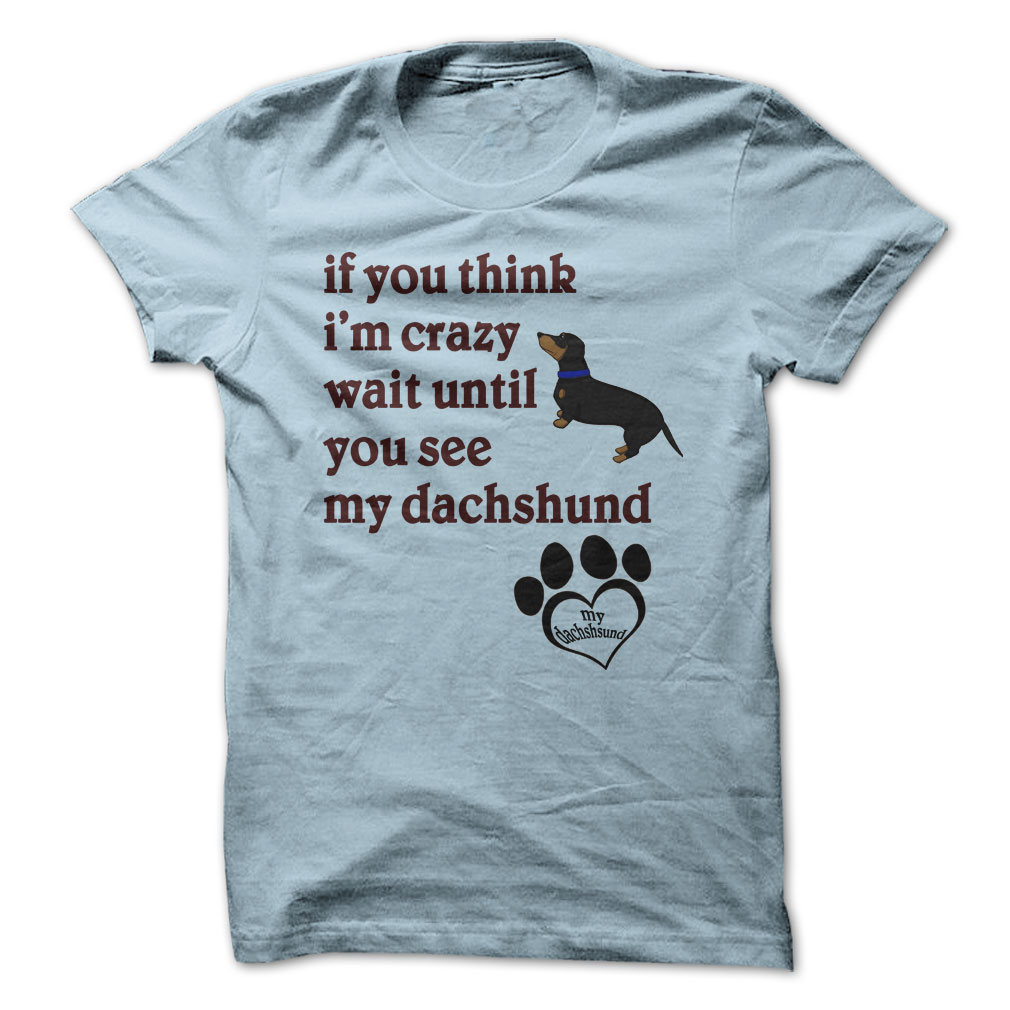 Funny
                  Dachshund T Shirt