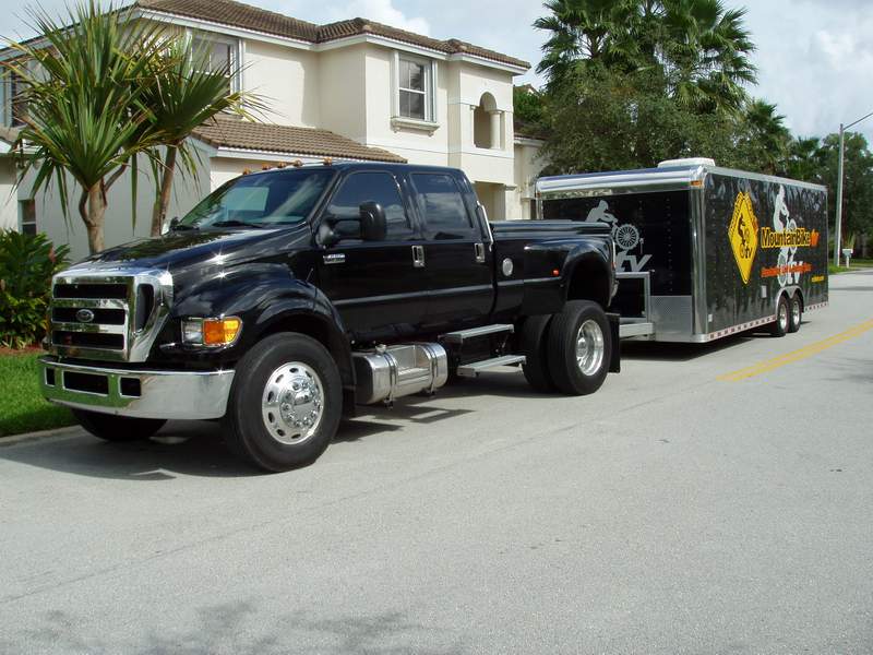 f650 pickup truck towing