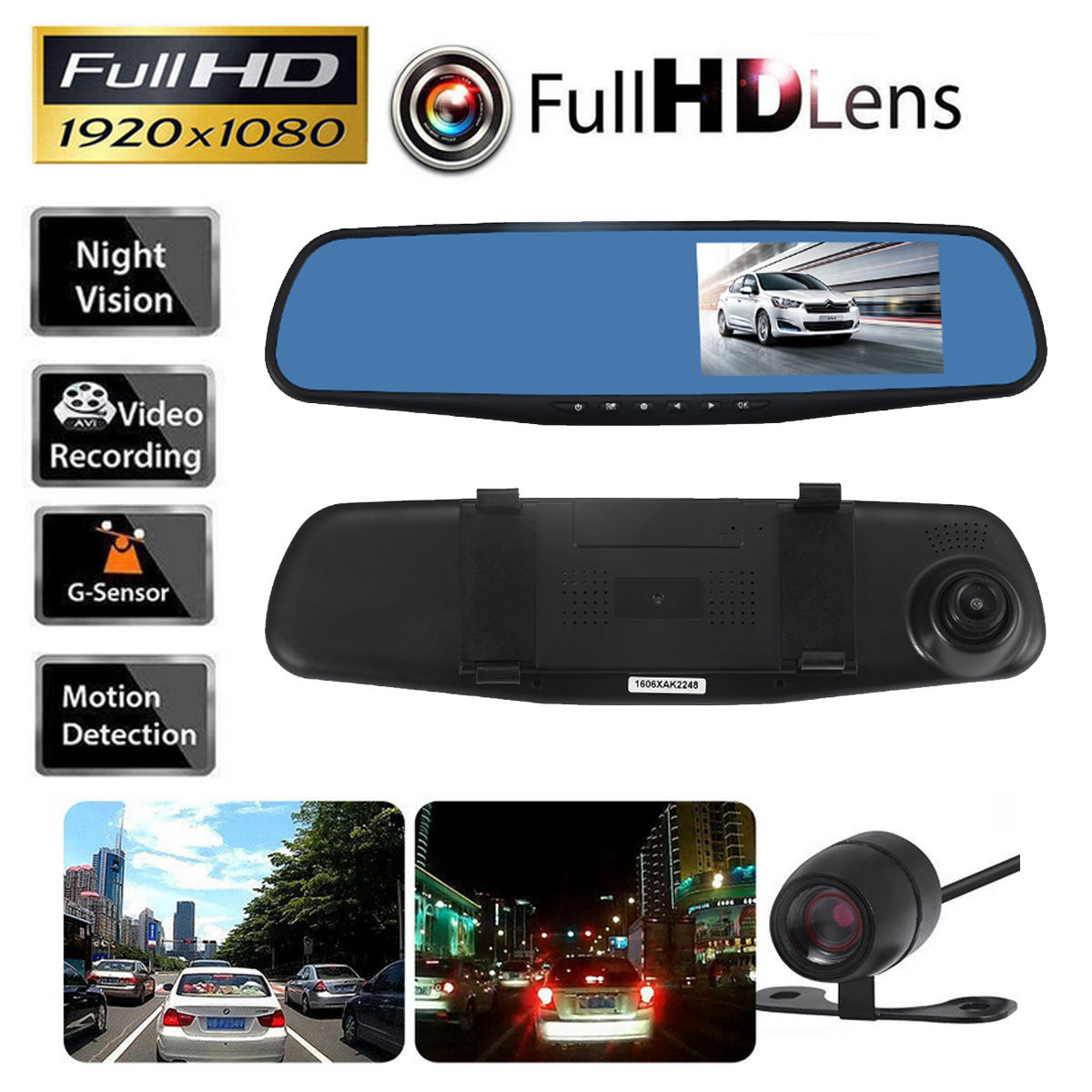 dashcam car recorder