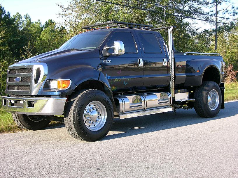 But now Ford has come out with a new package for their F750 Usually 