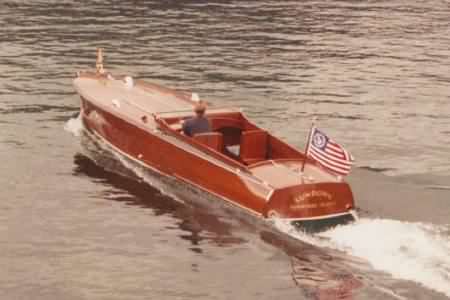 custom wooden boat