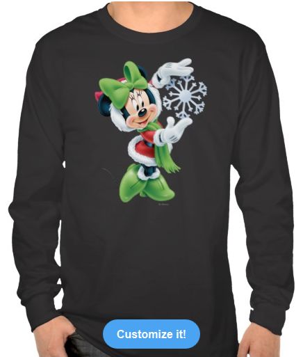Minnie Mouse Christmas T Shirt