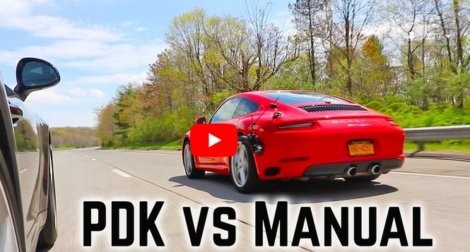 porsche
                          911 pdk versus manual