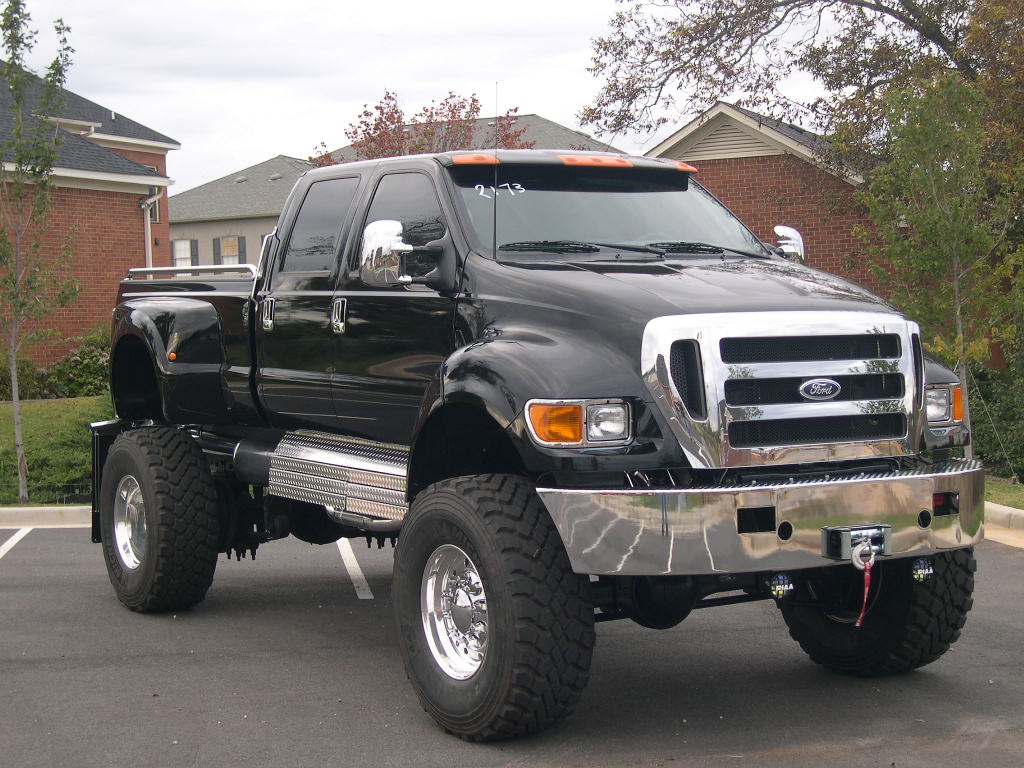 Ford f650 pick up monster truck #3