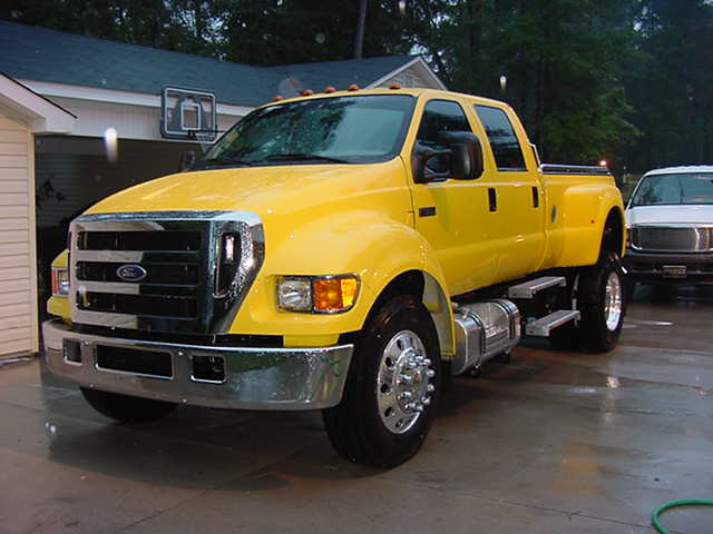 yellow f650 pickup